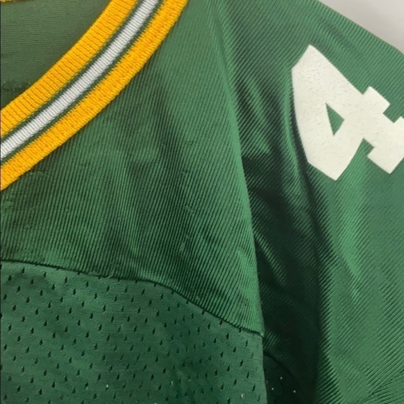 Vtg Brett Favre Green Bay Youth 18-20 XL Jersey - Picture 5 of 10